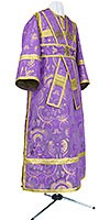Subdeacon vestments - metallic brocade BG2 (violet-gold)
