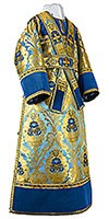 Subdeacon vestments - metallic brocade BG4 (blue-gold)