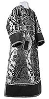 Subdeacon vestments - metallic brocade BG4 (black-silver)