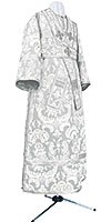 Subdeacon vestments - metallic brocade BG4 (white-silver)