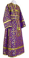 Subdeacon vestments - rayon brocade S2 (violet-gold)