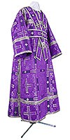 Subdeacon vestments - rayon brocade S3 (violet-silver)