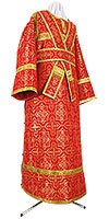 Subdeacon vestments - rayon brocade S3 (red-gold)