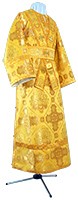 Subdeacon vestments - rayon brocade S4 (yellow-gold)