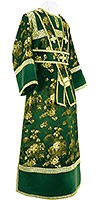 Subdeacon vestments - rayon Chinese brocade (green-gold)