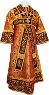 Embroidered Subdeacon vestments - Iris (claret-gold)