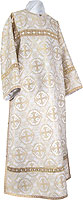 Clergy stikharion - metallic brocade B (white-gold)