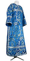 Clergy stikharion - metallic brocade BG6 (blue-silver)