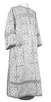 Clergy stikharion - rayon brocade S2 (white-silver)