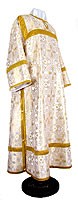 Clergy stikharion - rayon brocade S3 (white-gold)