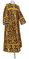 Clergy stikharion - rayon brocade S4 (claret-gold)