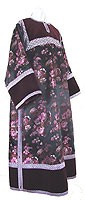 Clergy stikharion - rayon Chinese brocade (violet-silver)
