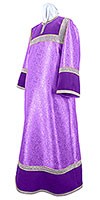 Altar server stikharion - metallic brocade BG5 (violet-silver)