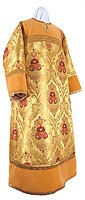 Altar server stikharion - metallic brocade BG6 (yellow-claret-gold)