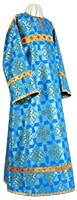 Altar server stikharion - rayon brocade S2 (blue-gold)