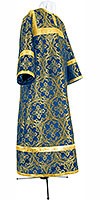 Child stikharion (alb) - metallic brocade BG4 (blue-gold)