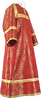 Child stikharion (alb) - rayon brocade S2 (red-gold)