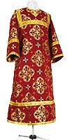 Child stikharion (alb) - rayon brocade S2 (claret-gold)