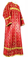 Child stikharion (alb) - rayon brocade S4 (red-gold)