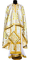 Greek Priest vestments - 919 (white-gold)