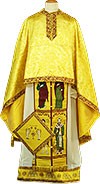 Greek Priest vestments - Christ the Archpriest - gold