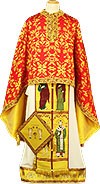 Greek Priest vestments - Christ the Archpriest - red