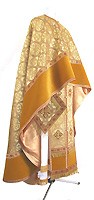 Greek Priest vestment -  metallic brocade BG3 (yellow-gold)