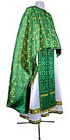 Greek Priest vestment -  metallic brocade BG3 (green-gold)
