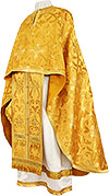 Greek Priest vestment -  metallic brocade BG5 (yellow-gold)