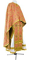 Greek Priest vestment -  rayon brocade S2 (red-gold)