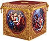 Holy table vestments - 3 (claret-gold)