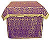 Altar Table vestments - brocade BG6 (violet-gold)