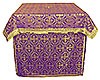 Altar Table vestments - brocade BG3 (violet-gold)