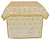 Altar Table vestments - brocade BG6 (white-gold)
