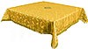 Holy Table cover - brocade B (yellow-gold)