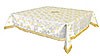 Holy Table cover - brocade BG1 (white-gold)