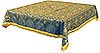 Holy Table cover - brocade BG2 (blue-gold)