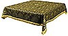 Holy Table cover - brocade BG2 (black-gold)