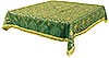 Holy Table cover - brocade BG2 (green-gold)