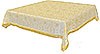 Holy Table cover - brocade BG2 (white-gold)