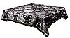 Holy Table cover - brocade BG3 (black-silver)