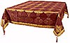 Holy Table cover - brocade BG4 (claret-gold)