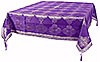 Holy Table cover - brocade BG4 (violet-silver)