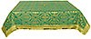 Holy Table cover - silk S3 (green-gold)