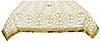 Holy Table cover - silk S3 (white-gold)