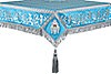 Embroidered Holy table cover no.1 (br.) (blue-silver)