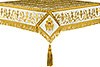 Embroidered Holy table cover no.1 (br.) (white-gold)