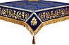 Embroidered Holy table cover no.1 (comb.) (blue-gold)