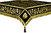 Embroidered Holy table cover no.1 (comb.) (black-gold)