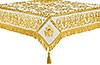 Embroidered Holy table cover no.1 (comb.) (white-gold)